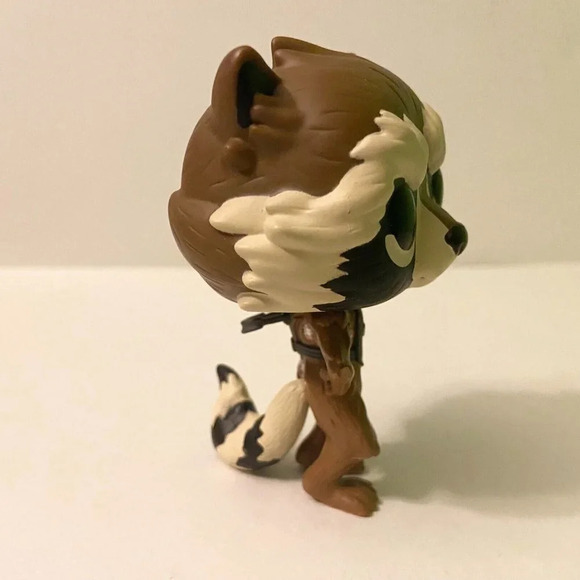 2017 Funko Guardians of  the Galaxy Rocket Raccoon Ravagers Bobble Head Loose - Picture 4 of 10